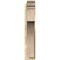Ekena Millwork Westlake Rough Sawn Traditional Outlooker, Douglas Fir, 6"W x 24"D x 32"H OUT06X24X32WTL01RDF - alternate 4